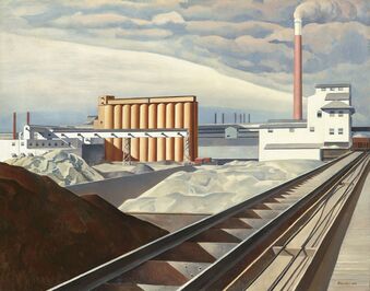 Charles Sheeler, ‘Classic Landscape’, 1931