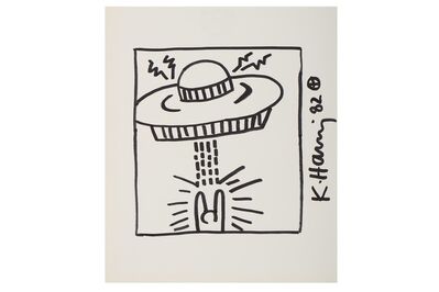 Keith Haring S Ufos For Sale On Artsy