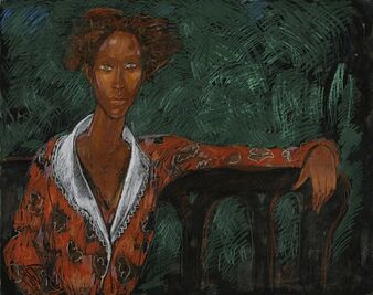 Geoffrey Holder, ‘Portrait of a Woman; Essence of Dignity’, ca. 1980