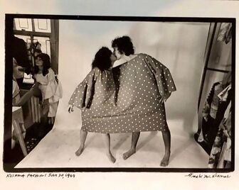 Fred W. McDarrah, ‘Rare Vintage Silver Gelatin Photograph Yayoi Kusama Dress John Lennon Yoko Ono’, 1960-1969