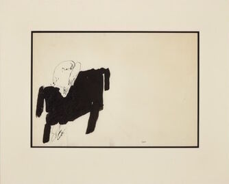 Michael Snow, ‘Man at Desk #2’, 1957
