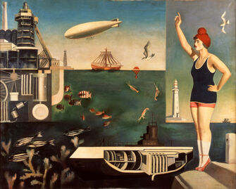 Koga Harue, ‘Sea’, 1929