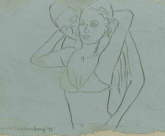 Leon V. Rosenberg, ‘The lover’, 1971