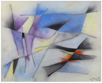 Gustave Singier, ‘Composition’, 1956