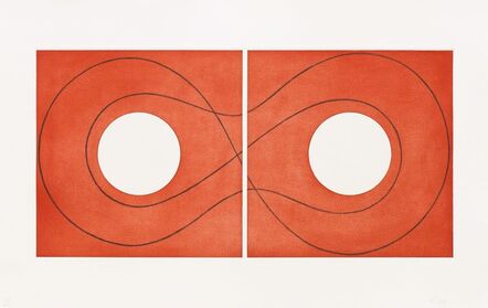 Robert Mangold (b. 1937), ‘Double Square Frame II’, 2015