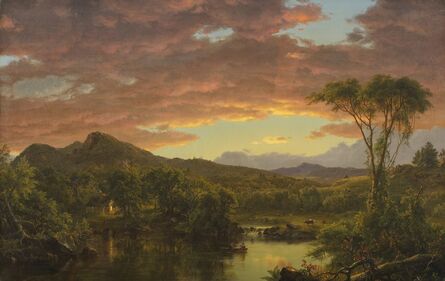 Frederic Edwin Church, ‘A Country Home’, 1854