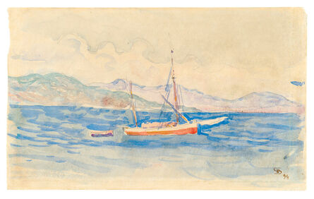 Paul Signac, ‘En rade de Saint-Tropez’, 1894