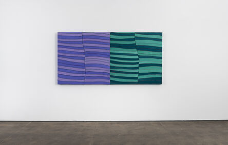 Anthony Akinbola, ‘Camouflage Study "Lilac/Green" ’, 2022