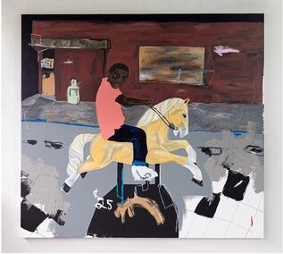 Jammie Holmes, ‘Behold the Golden Horse’, 2020