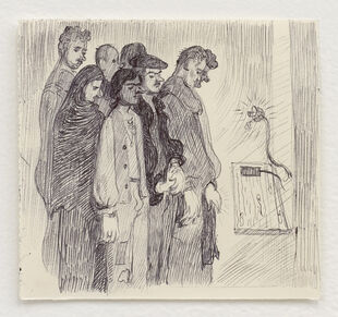 Salman Toor, ‘Group’, 2020