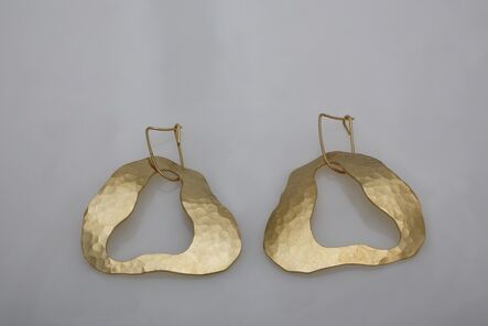 Jacques Jarrige, ‘Gold-plated earrings by Jacques Jarrige "Cloud" ’, 2014