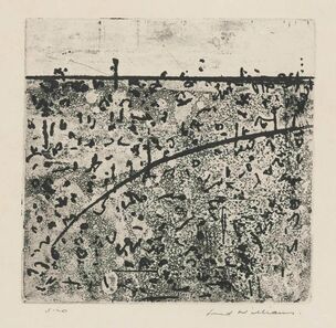 Fred Williams, ‘HUMMOCK IN LANDSCAPE’, circa 1965