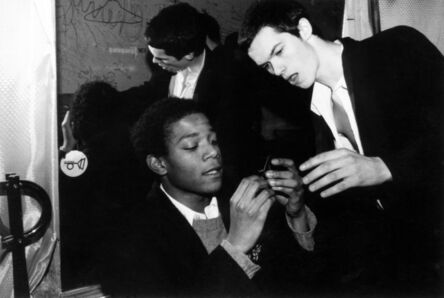 Nicholas Taylor, ‘BASQUIAT photograph New York 1979 (Basquiat and friends)’, 1979/2022