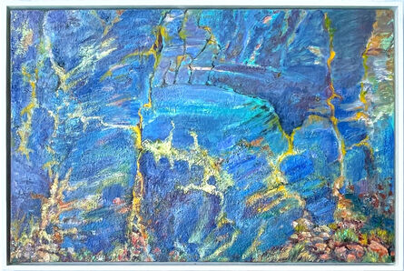 Thelma Appel, ‘(Rockface) Blue Mountain’, 2014