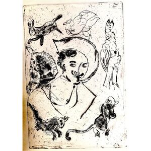 Ismail Ucci, ‘After The Laughing cavalier in his animal kingdom.’, 2023