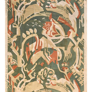 Ruth Reeves, ‘Green Pastures fabric, New York’, 1930s