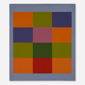 James Angell, ‘Blue Grid’, 1992