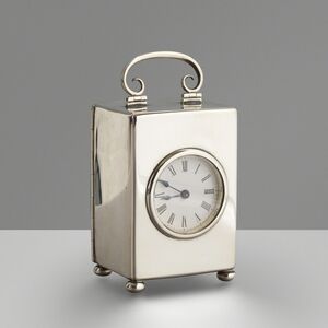 W&G Neal, ‘Silver carriage clock’, 1899