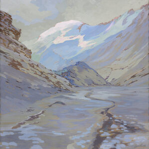 Hugo Baar, ‘Neuschnee am Moserboden bei Kaprun’, 1908