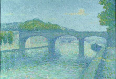 Achille Laugé, ‘Pont sur la Seine’, 1860-1880