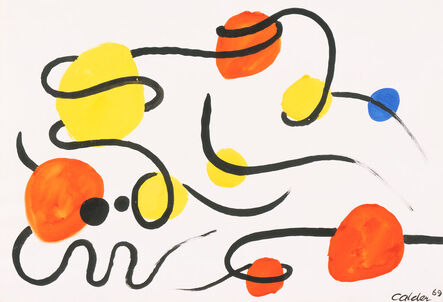 Alexander Calder, ‘Points et Volutes’, 1969