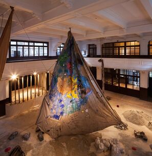 Anna Boghiguian, ‘The Salt Traders ’, 2015