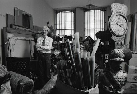 Robert Levin, ‘Andy Warhol in Storage Room 1981’, 2015