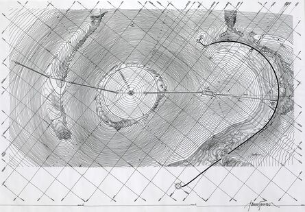 James Turrell, ‘Corrected RC Site Plan’, 1988-1992