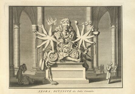 Bernard Picart, ‘Ixora, Deity of East India’, 1723