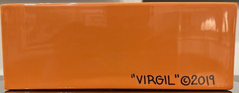 Virgil Abloh - Virgil Abloh x Vitra Ceramic Block Orange for Sale