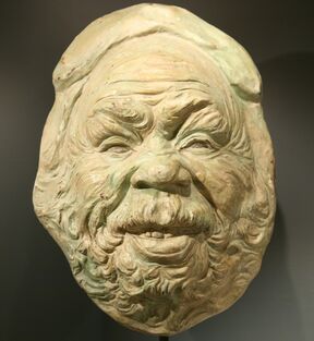 Jean-Joseph Carriès, ‘Mask’, 1891