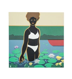 Carl E. Moore, ‘Girl with Flowers II’, 2023/2024