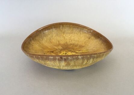 Beatrice Wood, ‘Yellow Squeeze Bowl’, ca. 1960