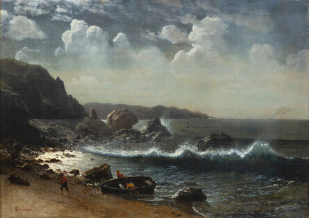 Albert Bierstadt, ‘The Golden Gate (Coast Near Cliff House, San Francisco Bay)’, ca. 1872