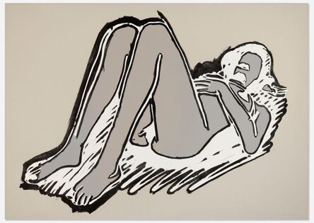 Tom Wesselmann, ‘Monica Laying on Her Back, Knees Up’, 1990