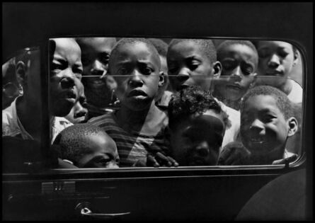 Gordon Parks, ‘Boys Looking in a Car Window, Harlem, New York, August’, 1943