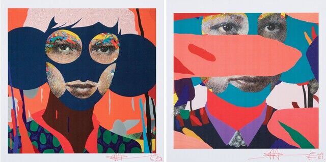 Paul Insect | Allouche Gallery Cards (two works) (2021) | Artsy