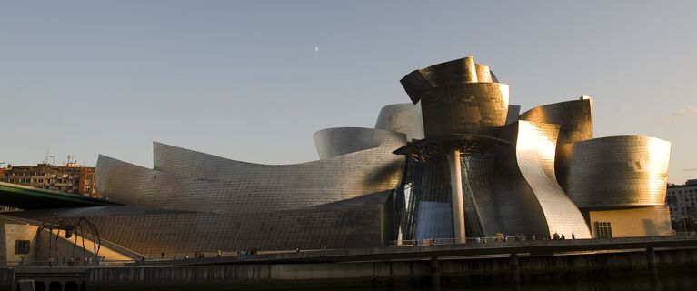 the person  Guggenheim Museum Bilbao