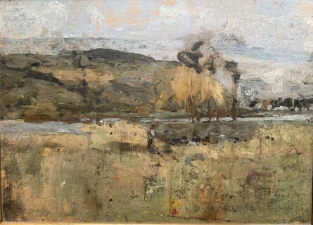 Albert de Belleroche, ‘Landscape, South Africa’, ca. 1891
