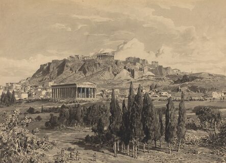 Themistocles von Eckenbrecher, ‘Temple of Hyphaestus’, 1890