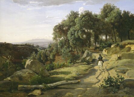 Jean-Baptiste-Camille Corot, ‘A View near Volterra’, 1838