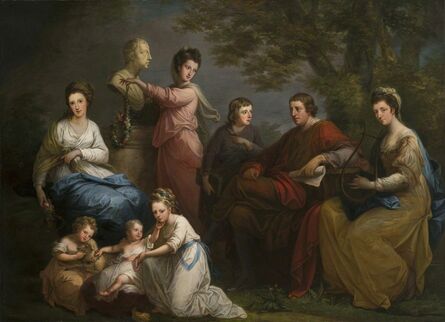 Angelica Kauffmann, ‘The Family of the Earl of Gower’, 1772