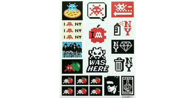 Invader | Stickers (2011) | Available for Sale | Artsy