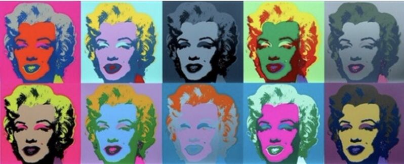 Kollisionskursus kulhydrat Tag væk Andy Warhol | Marilyn Monroe (Portfolio of 10, The complete set of ten  screen prints) (1967) | Artsy