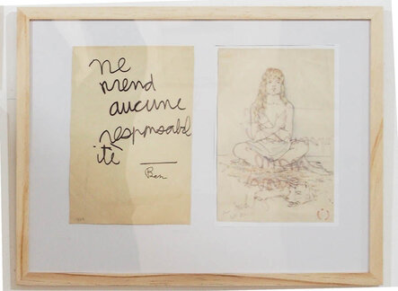 BV35 ENVELOPPE AUTOGRAPHE BENJAMIN VAUTIER BEN ARTISTE SUISSE BV35 ENVELOPPE AUTOGRAPHE BENJAMIN VAUTIER BEN ARTISTE SUISSE