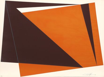 Cris Cristofaro, ‘Untitled - Orange Rectangles’, 1978