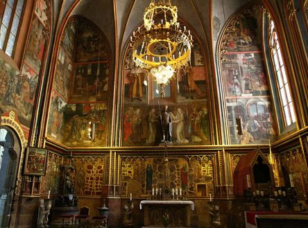 ‘Saint Wenceslas Chapel, Cathedral of Saint Vitus’, ca. 1356