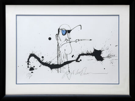 Ralph Steadman Angler Fish Print – Ralph Steadman Prints