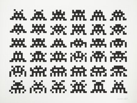 Rubik country life by Invader, 2023 | Giclée Print Rubik country life by Invader, 2023 | Giclée Print