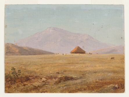 Frederic Edwin Church, ‘Ecuador, mountain plateau with hut’, 1890